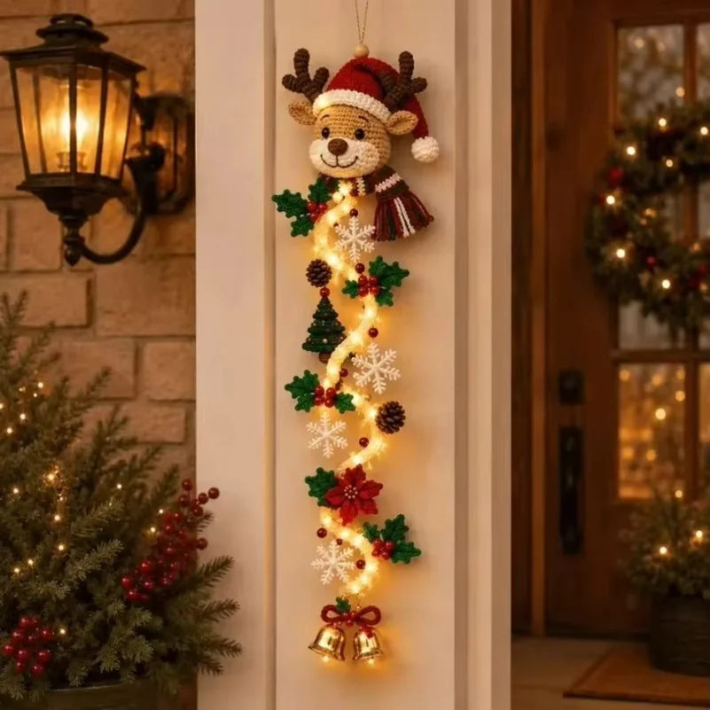 LED Crochet Christmas Hanging Decoration