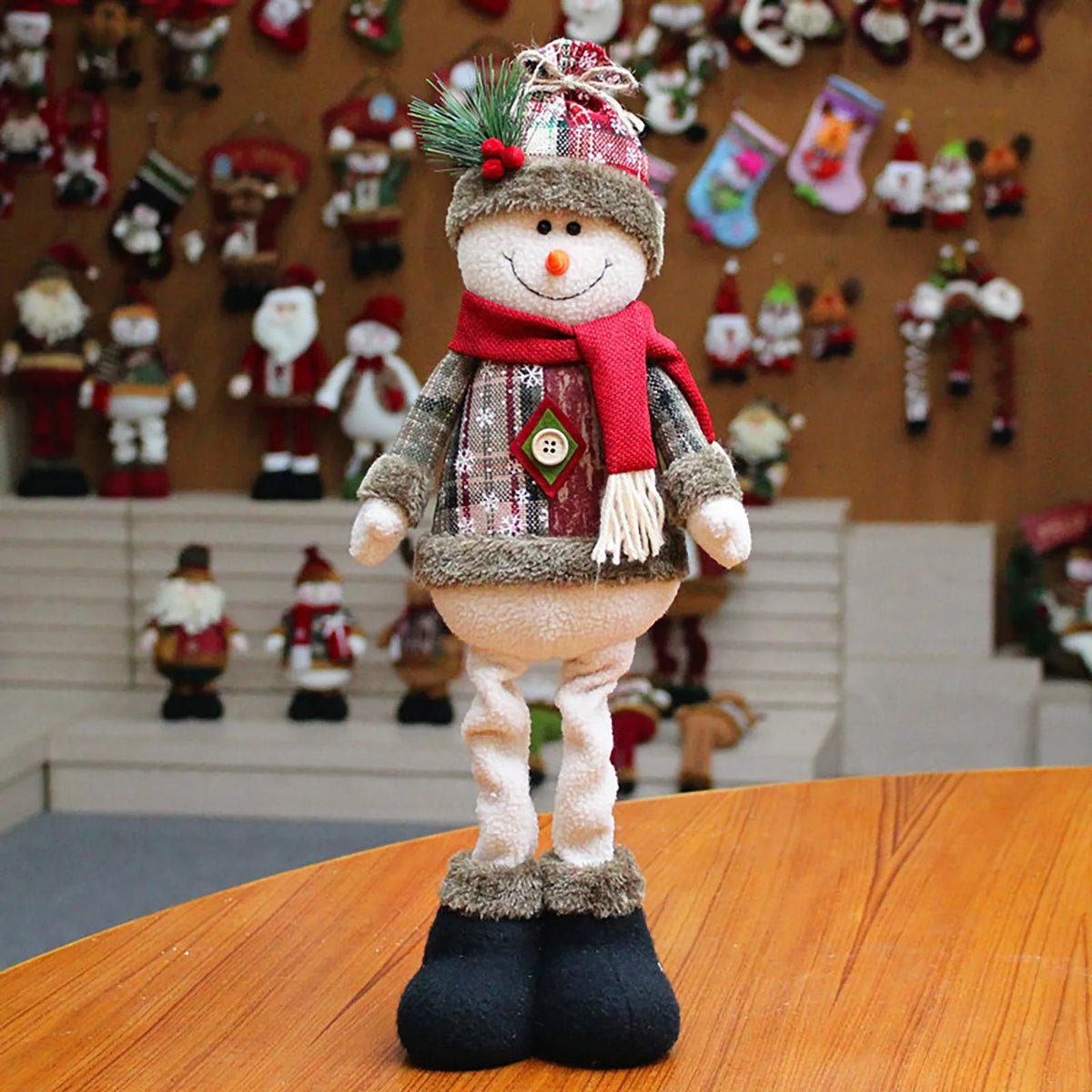 Standing Christmas Character Decorations – 3 Piece Set