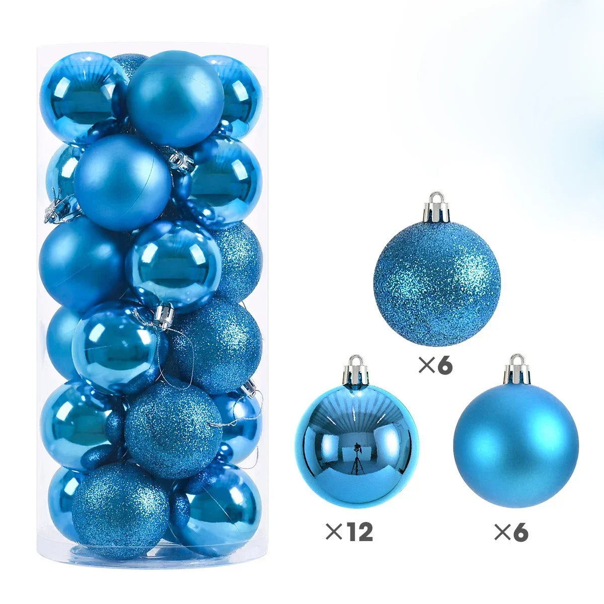 Christmas Baubles – 24 Pack