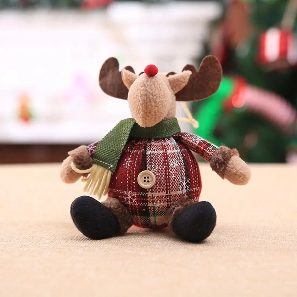 Santa, Snowman and Reindeer Christmas Decorations