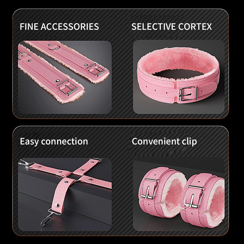 Fleece-Lined Bondage Set