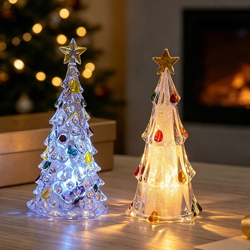Crystal-Style Christmas Tree LED Light