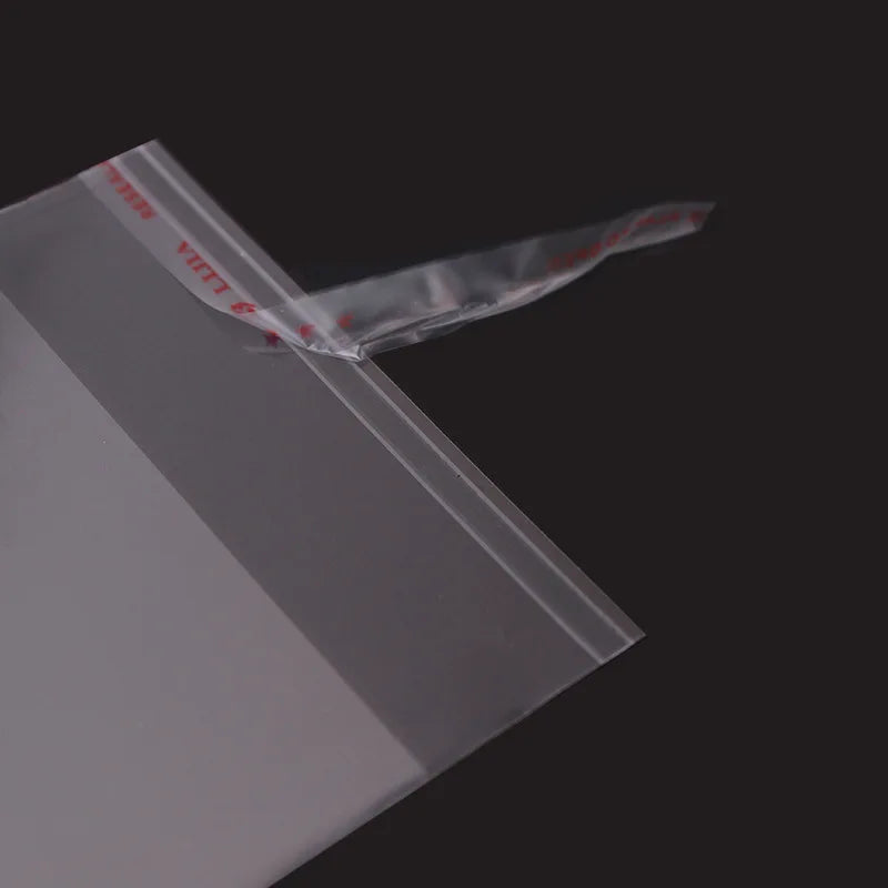 Clear Self-Adhesive Packaging Bags – 100 Pack