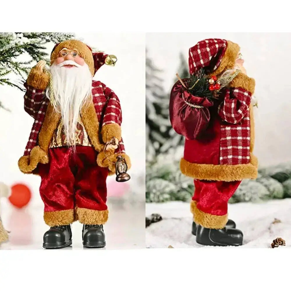 Standing Santa Decoration – 30 cm