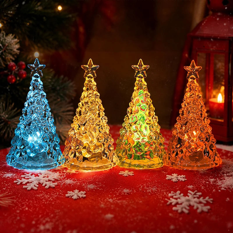 Crystal-Style Christmas Tree LED Light