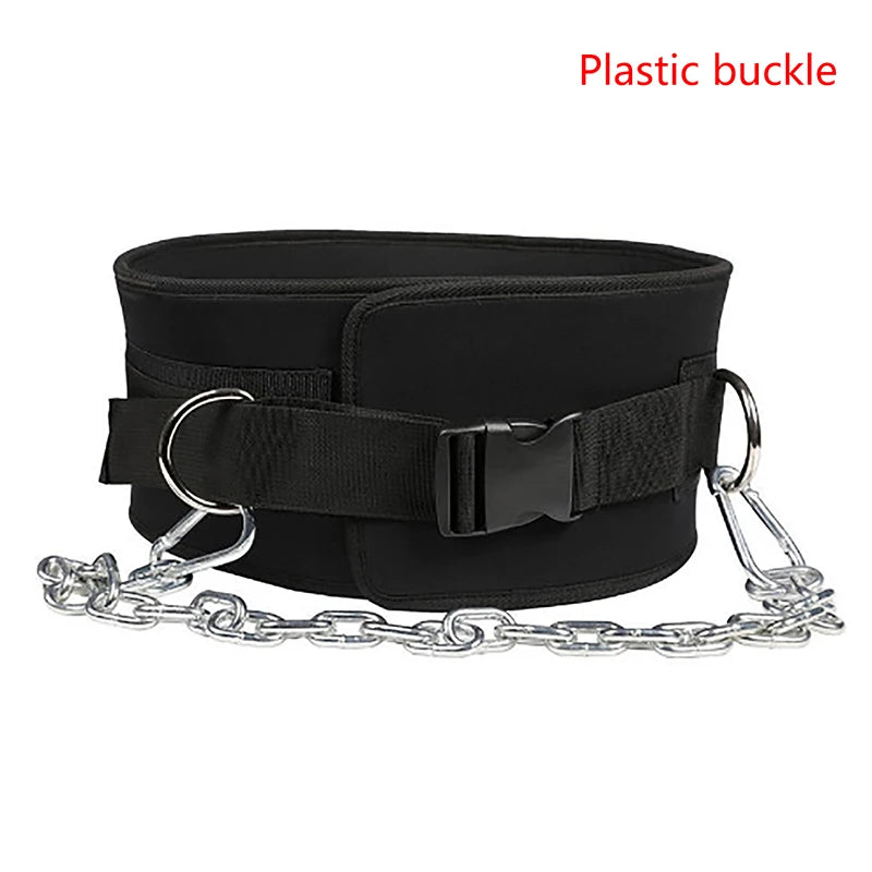 Weightlifting Dip Belt with Chain