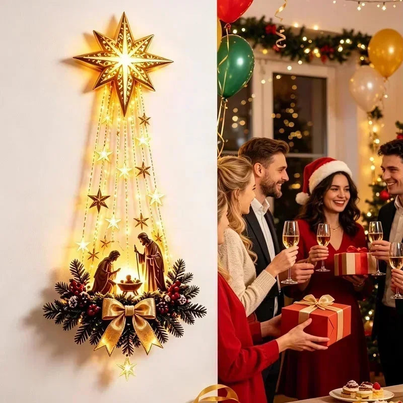 LED Bethlehem Star Wall Decoration