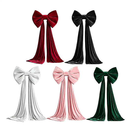 Large Velvet Christmas Bow