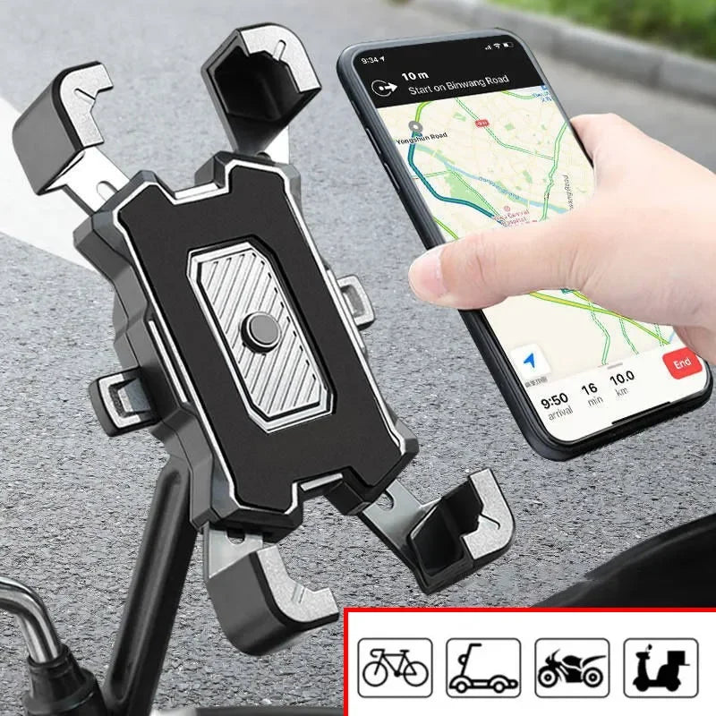 Rotating Bicycle and Motorcycle Phone Holder