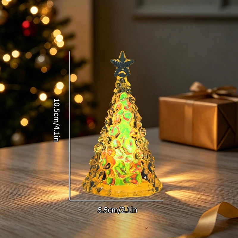 Crystal-Style Christmas Tree LED Light