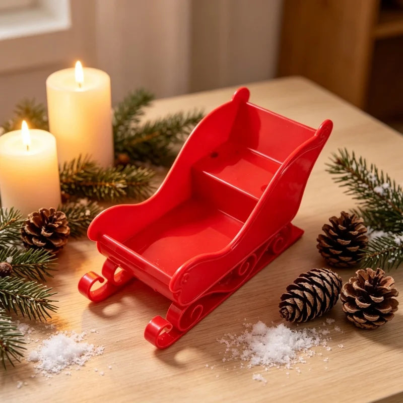 Mini Christmas Sleigh Sweet Holder