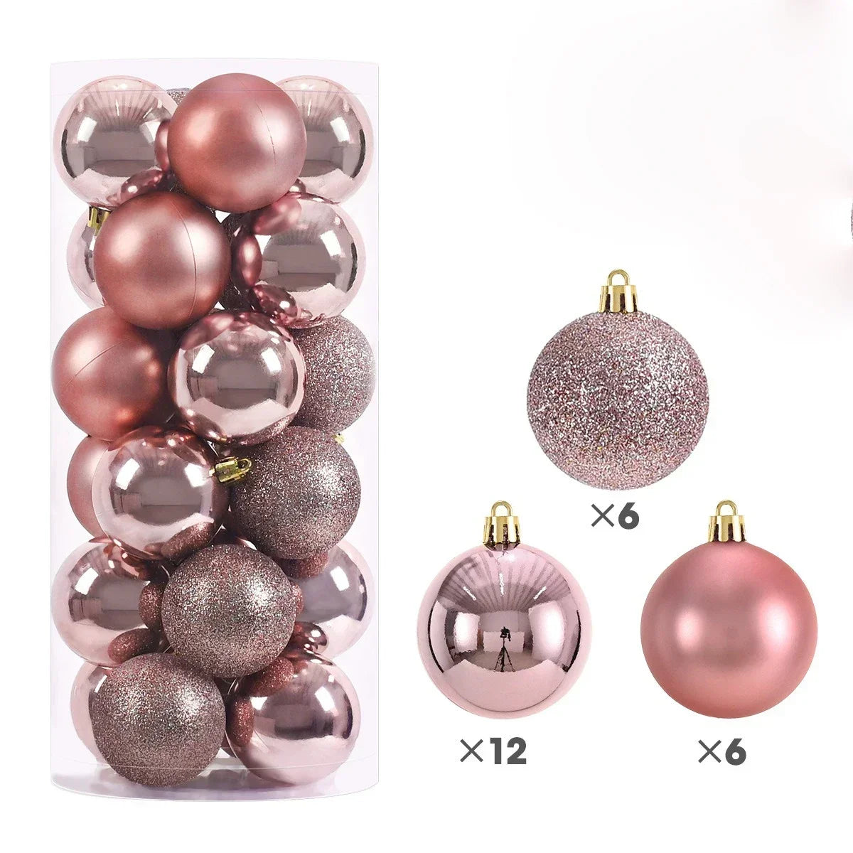 Christmas Baubles – 24 Pack