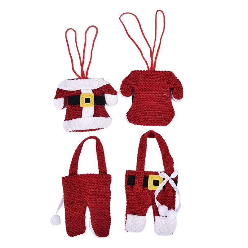 Santa Suit Cutlery Holders – 6 Pack