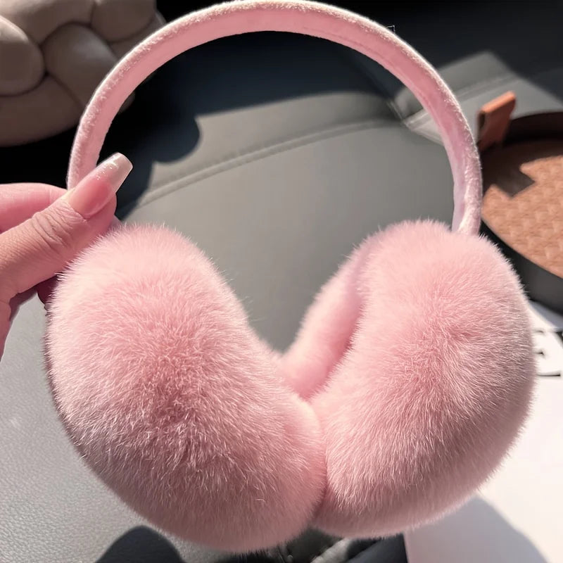 Folding Plush Winter Earmuffs