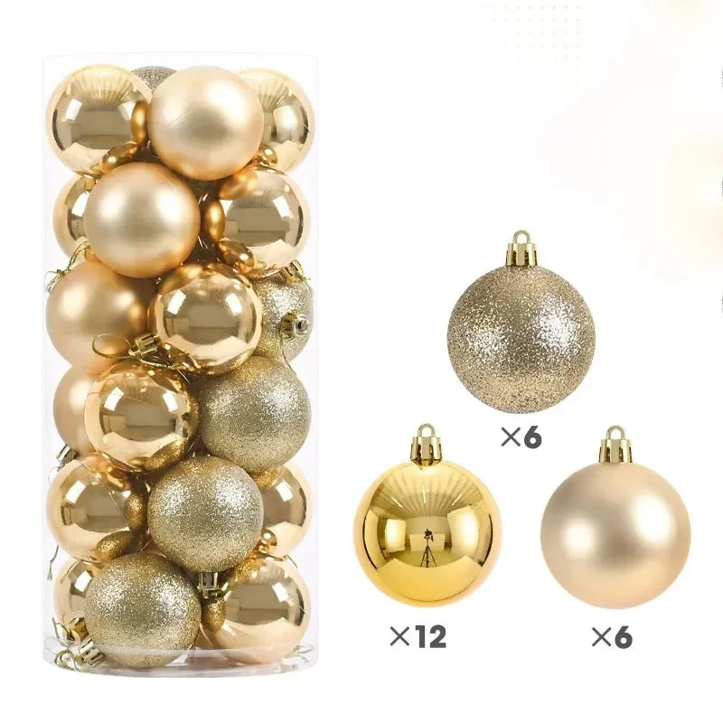 Christmas Baubles – 24 Pack