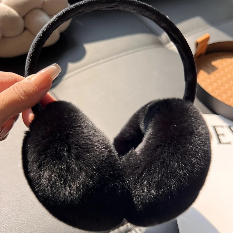 Folding Plush Winter Earmuffs
