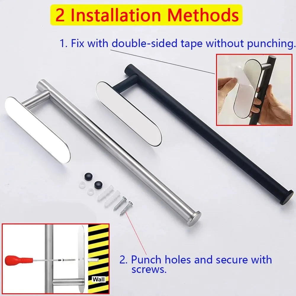 Adhesive Kitchen Roll Holder