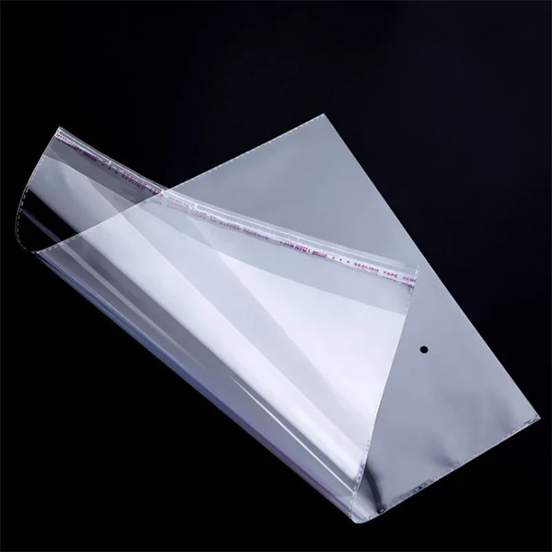 Clear Self-Adhesive Packaging Bags – 100 Pack