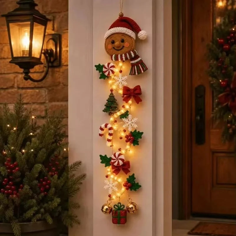 LED Crochet Christmas Hanging Decoration