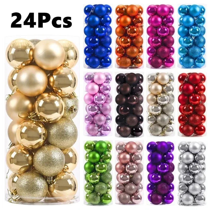 Christmas Baubles – 24 Pack