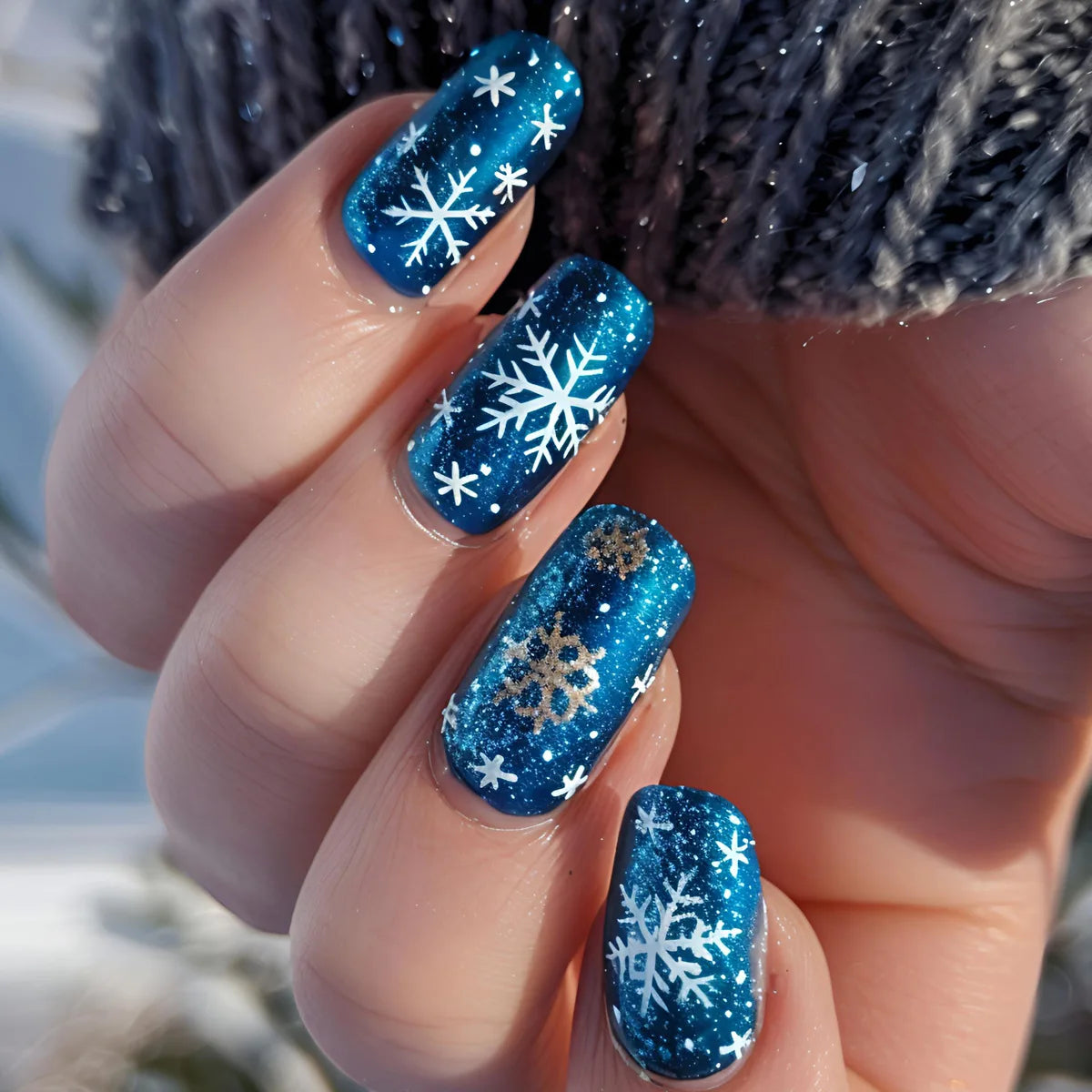 Christmas Press-On Nails