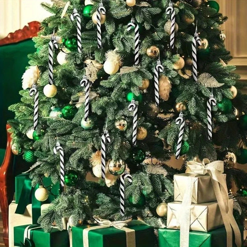 Acrylic Candy Cane Hanging Decorations