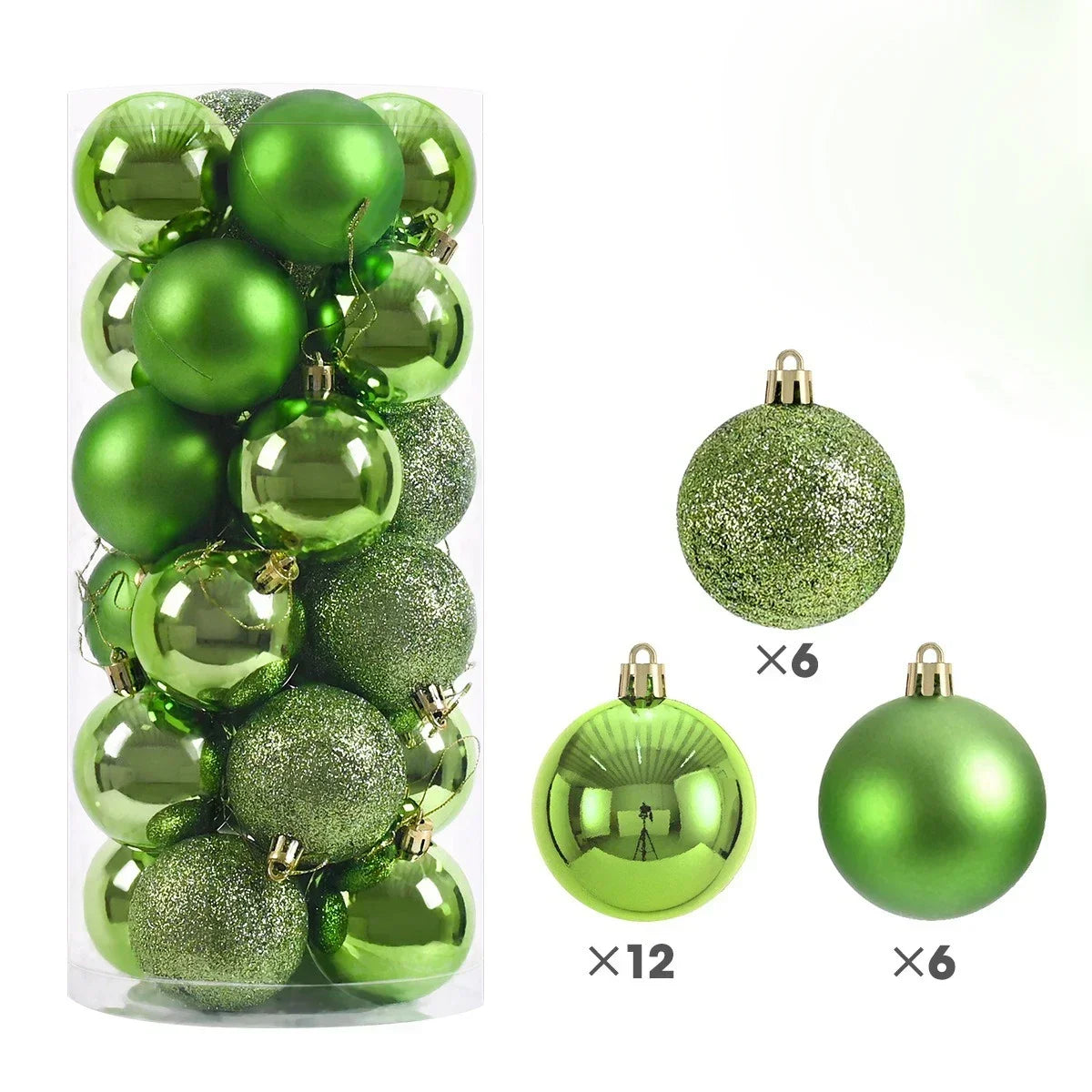 Christmas Baubles – 24 Pack