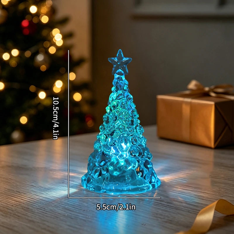 Crystal-Style Christmas Tree LED Light
