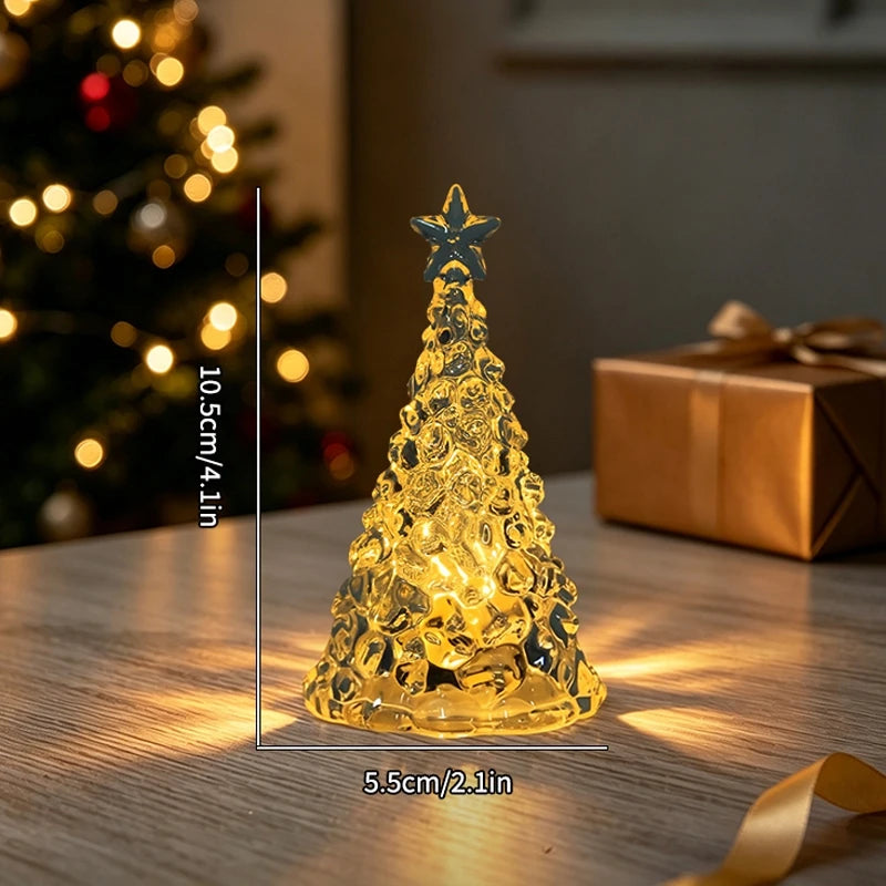 Crystal-Style Christmas Tree LED Light
