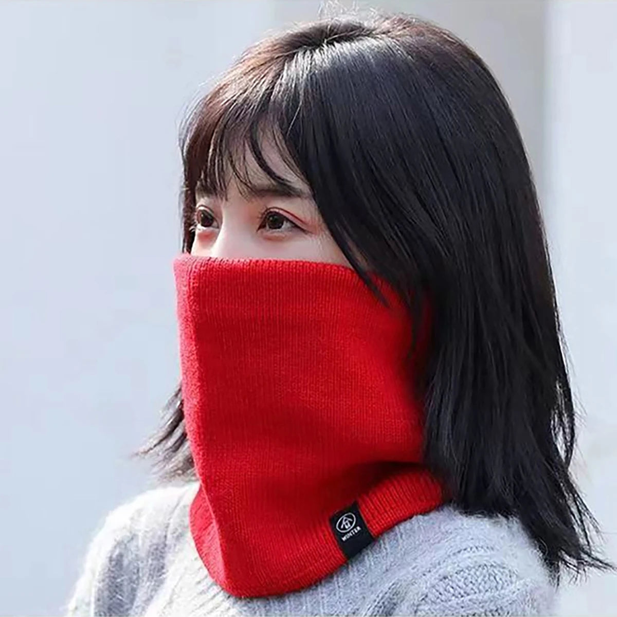 Knitted Winter Neck Warmer