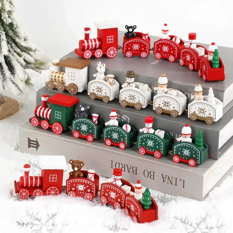 Mini Plastic Christmas Train