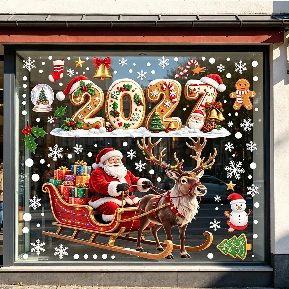 Christmas Window Clings