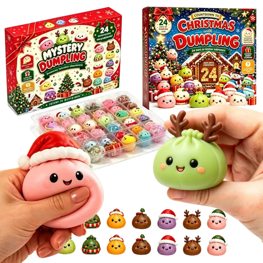 Christmas Squishy Advent Calendar – 24 Days