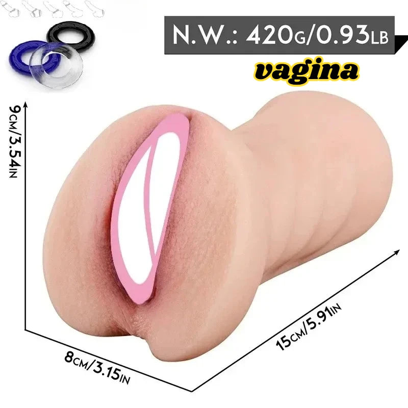 Realistic Pocket Masturbator
