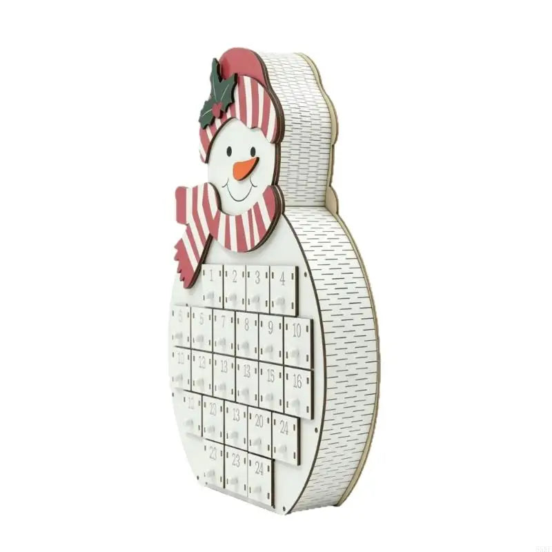 Wooden Advent Calendar with 24 Drawers