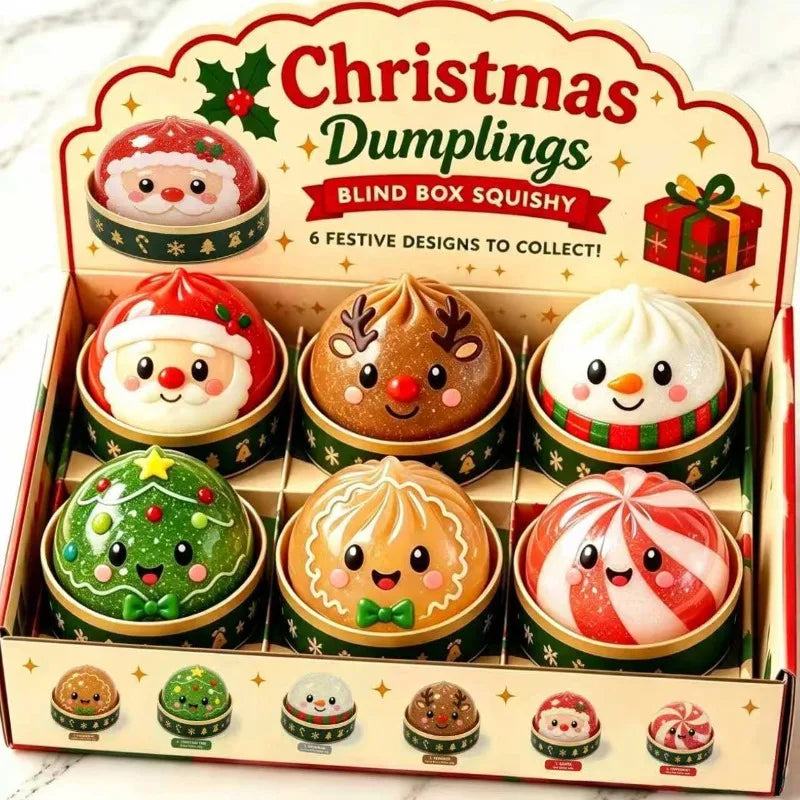 Boxed Christmas Character Squishy