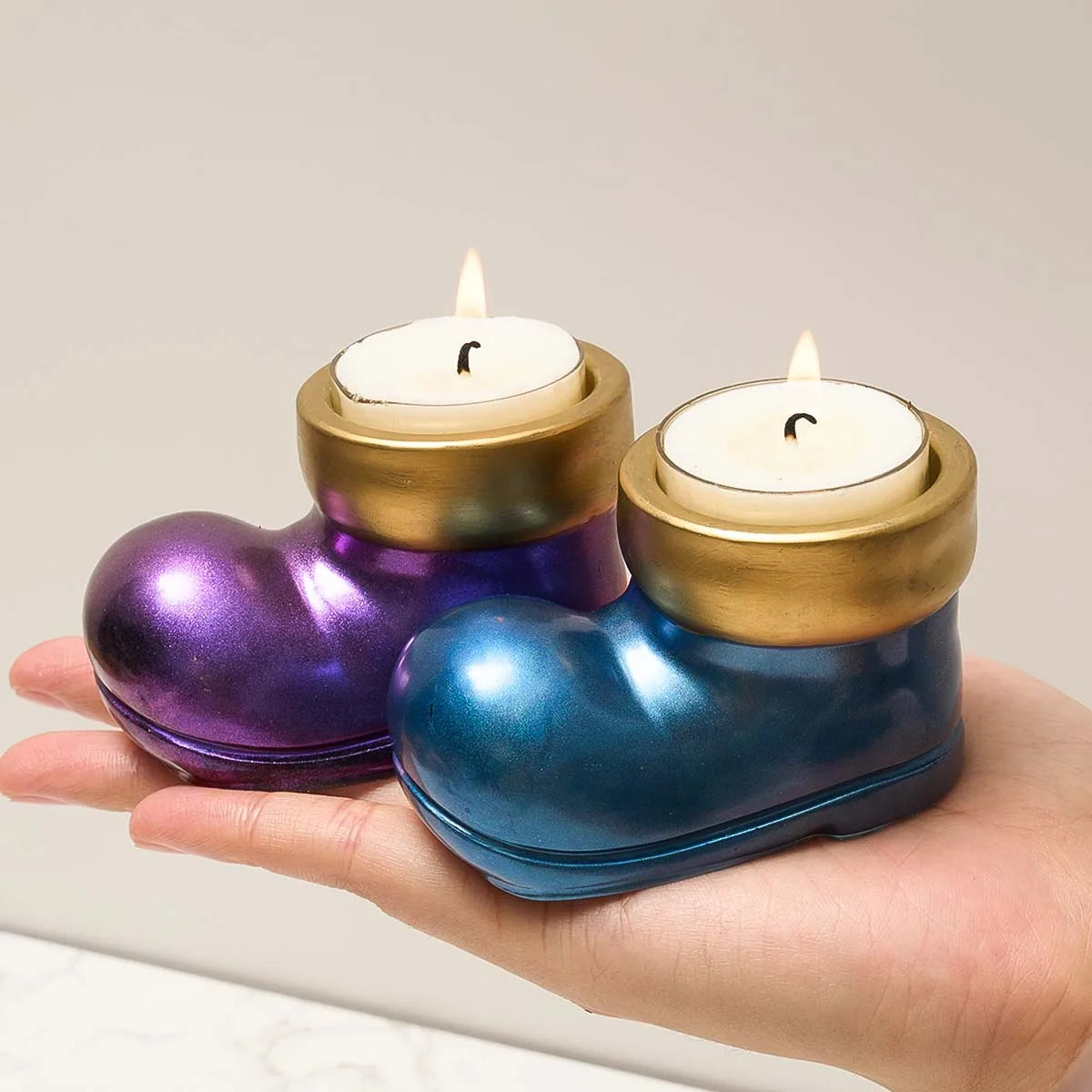 Christmas Boot Candle Holder Silicone Mould