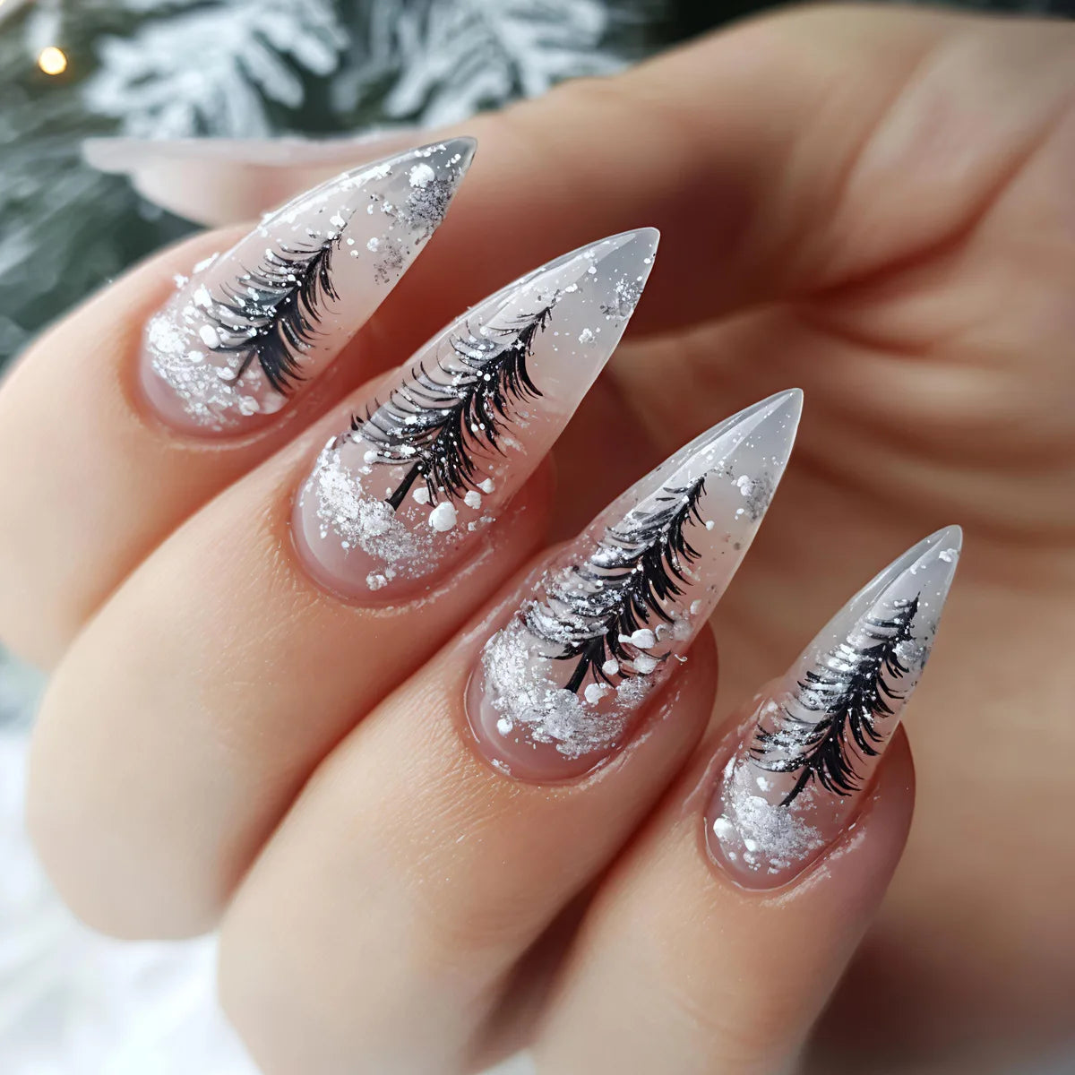 Christmas Press-On Nails