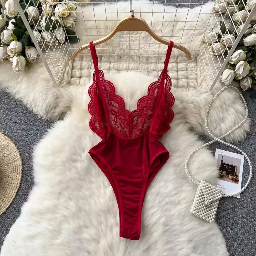Leopard-Print Backless Bodysuit