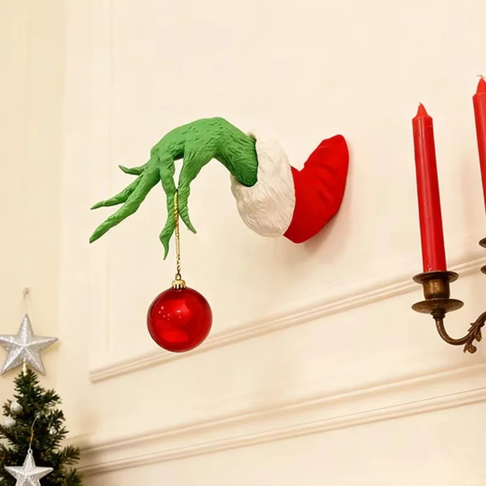 Green Character Arms Christmas Tree Decoration