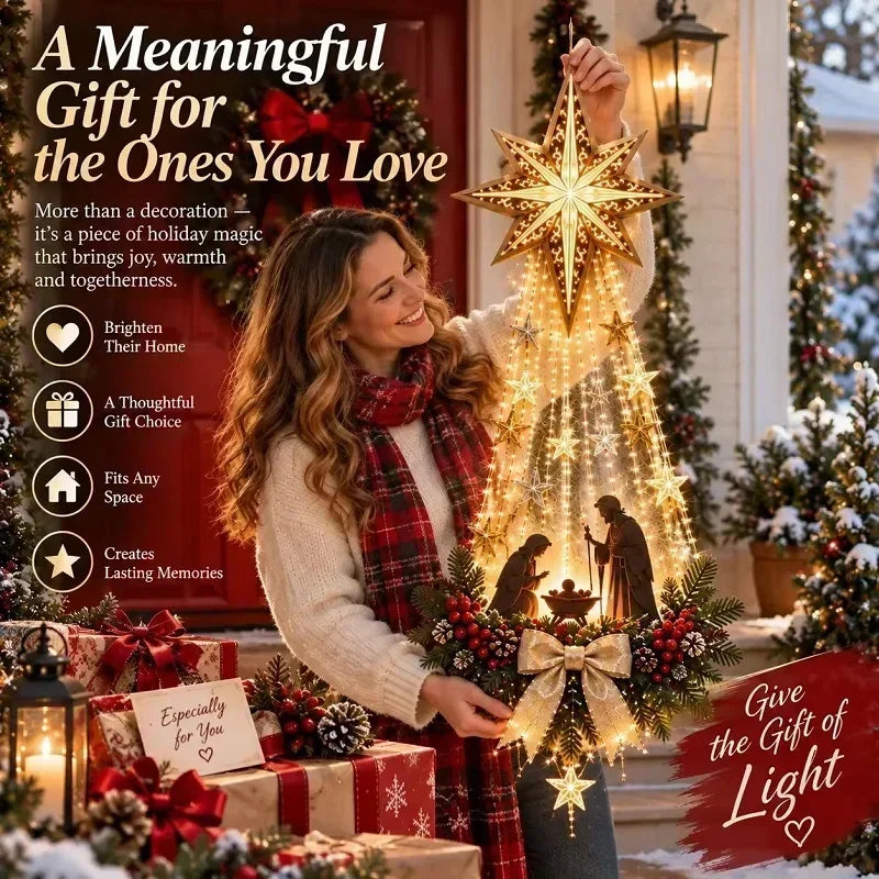 LED Bethlehem Star Wall Decoration