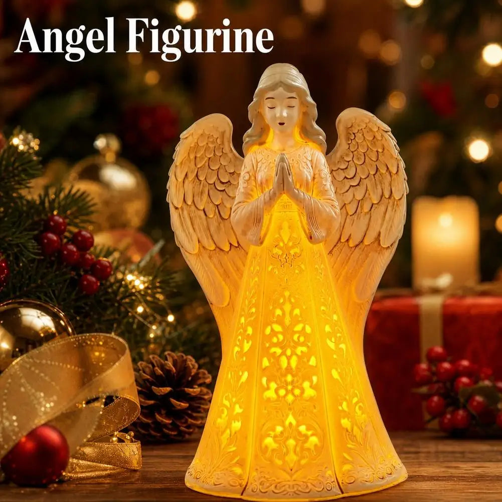 LED Praying Angel Ornament