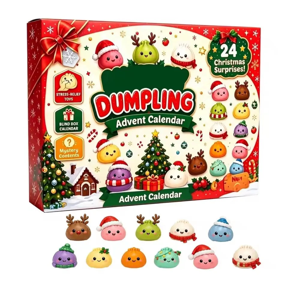Christmas Squishy Advent Calendar – 24 Days