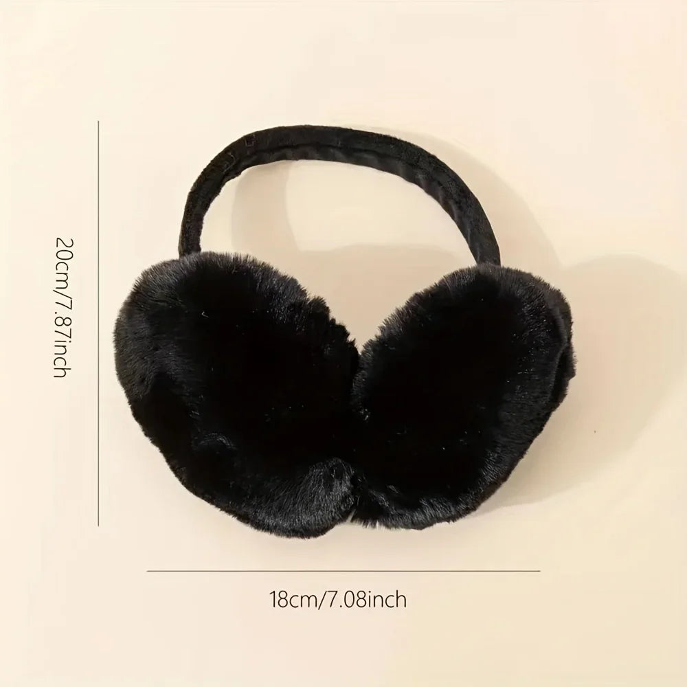 Folding Plush Winter Earmuffs