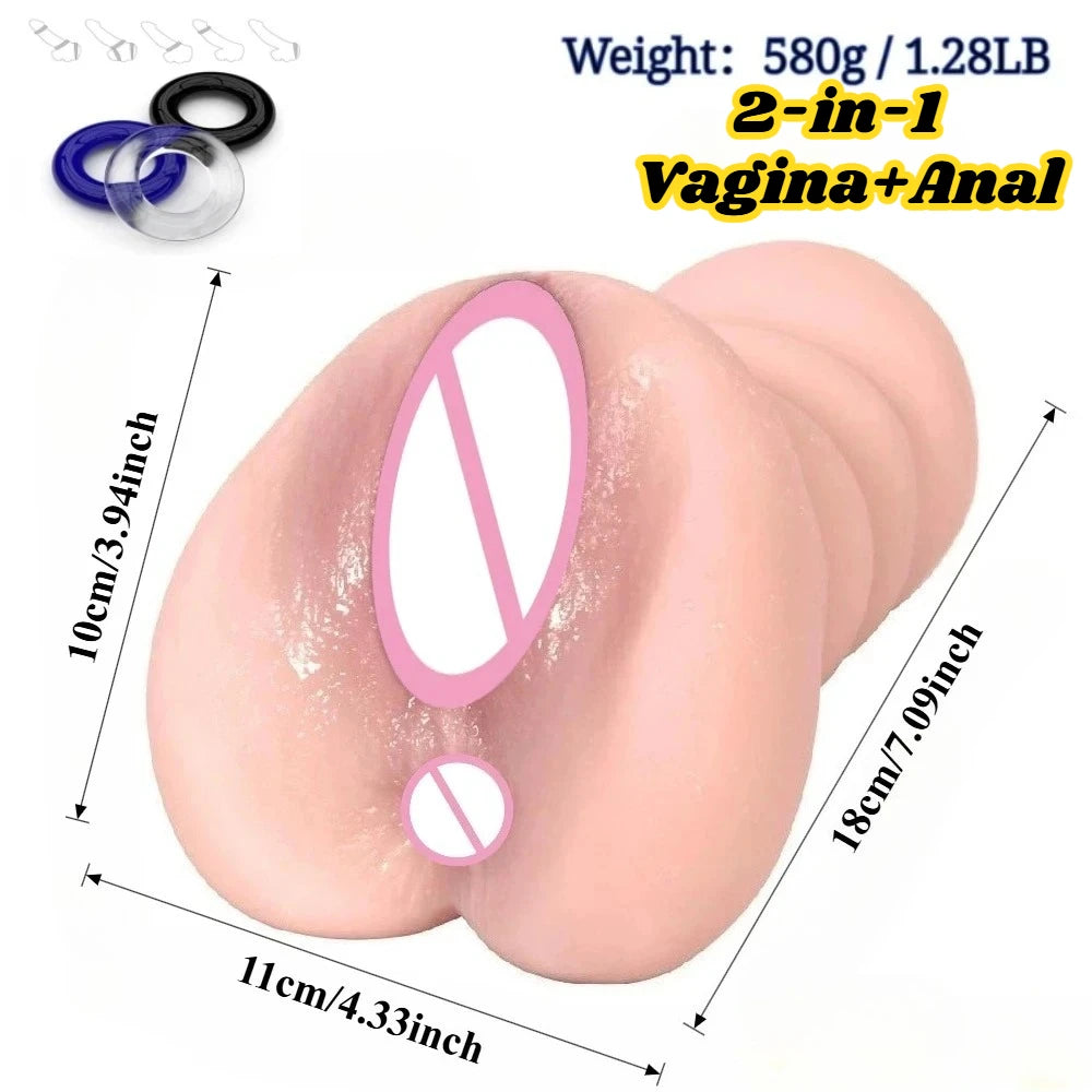 Realistic Pocket Masturbator