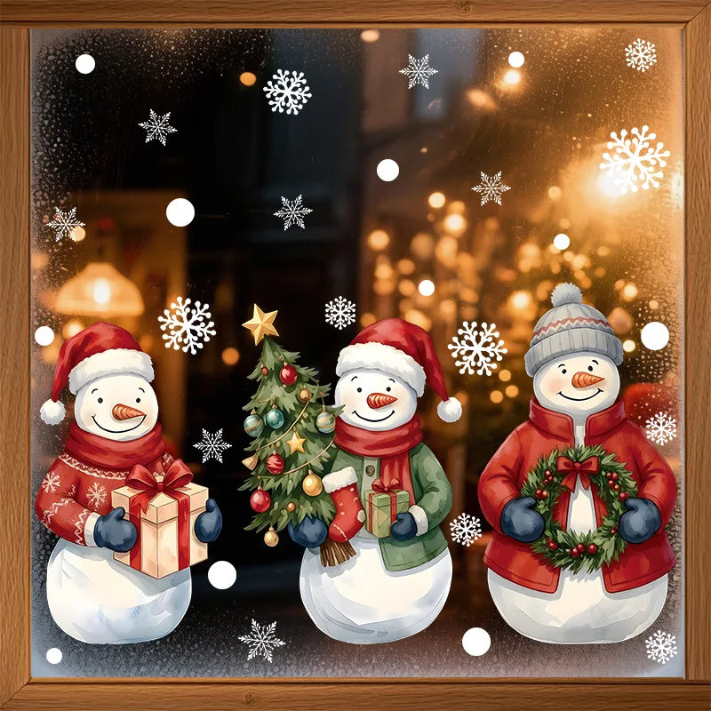 Christmas Window Clings