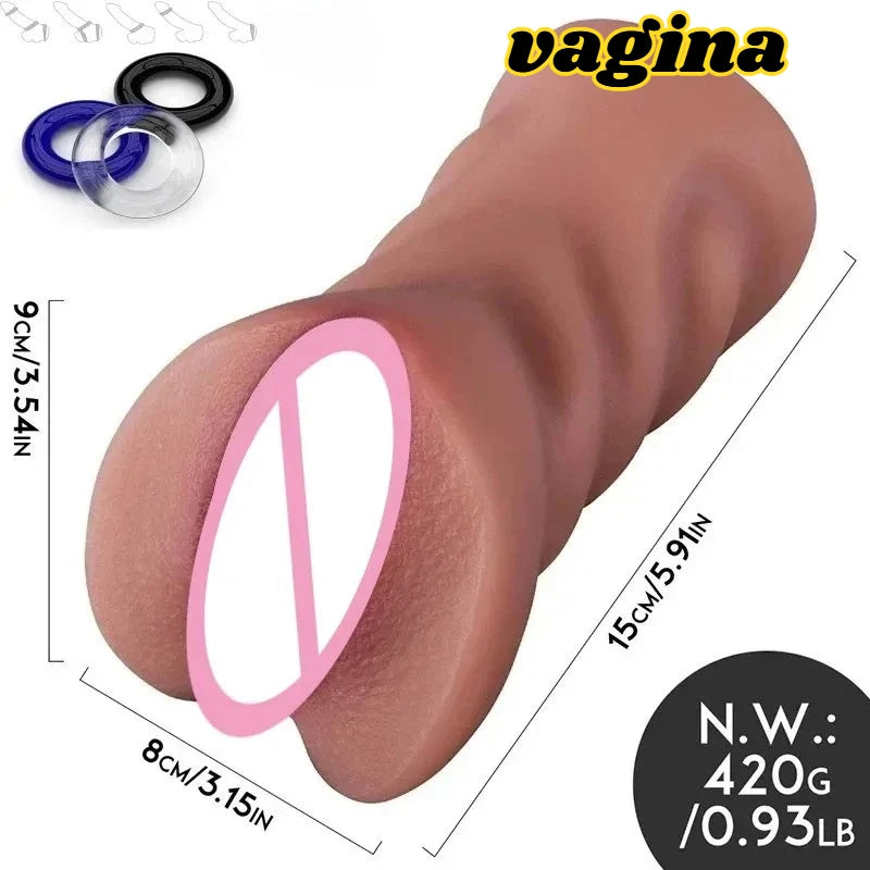 Realistic Pocket Masturbator