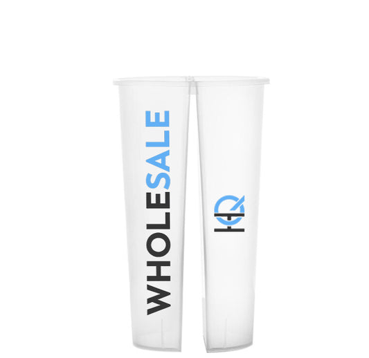 Branded Split Smoothie Cup with Lid from 0.13p each