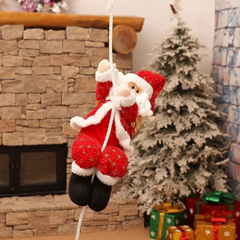 Fabric Santa Decoration – 30 cm