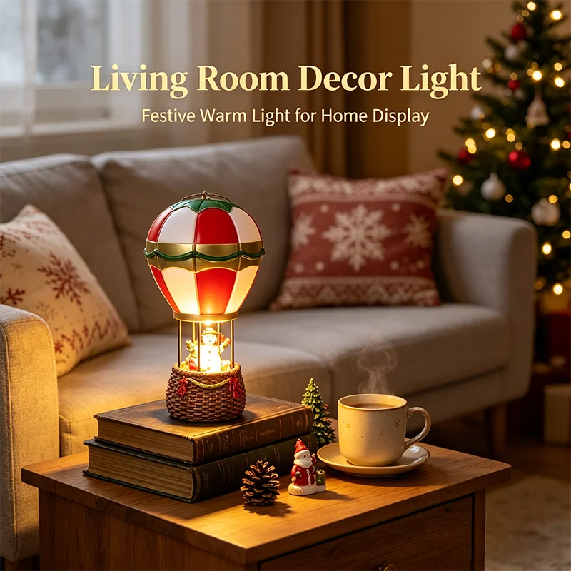 Christmas Fireplace LED Decoration